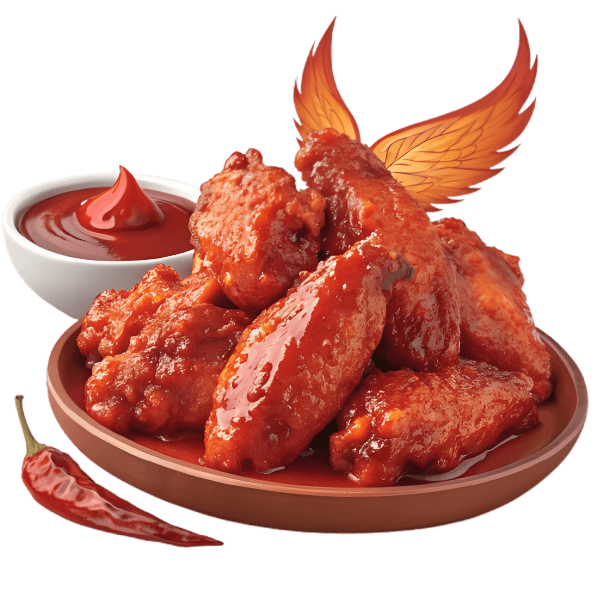 Chicken NagaWings (4 pcs)